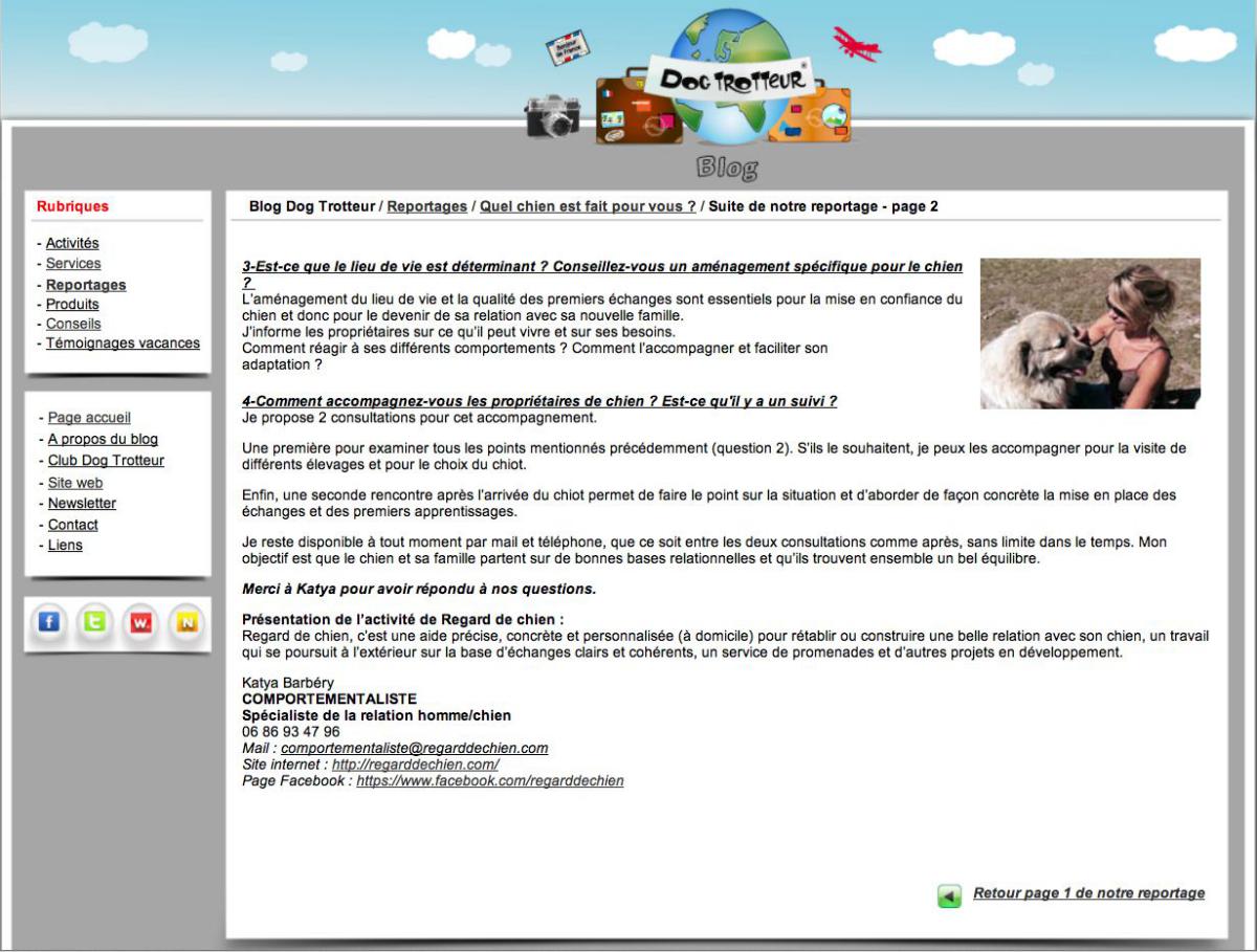 Choix de son chien Education Yvelines