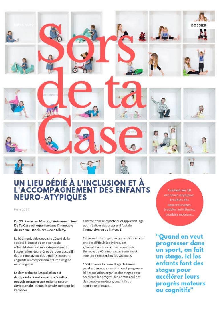 Sors de ta case - mediation par le chien